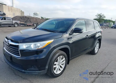 2016 Toyota Highlander Le/Le Plus from USA, damaged, VIN 5TDBKRFH4GS265418